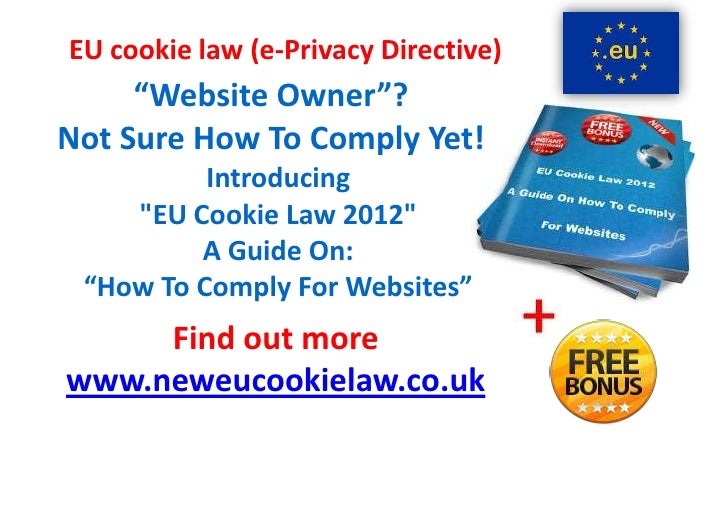 Eu cookie law