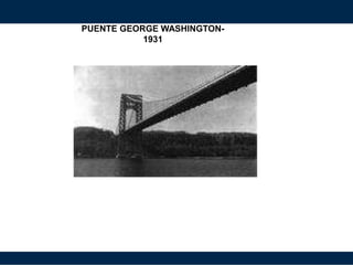 PUENTE GEORGE WASHINGTON-
1931
 
