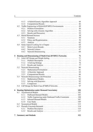 Efficient Planning and Offline Routing Approaches for IP Networks | PDF