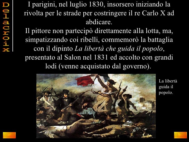 La Libertà Che Guida Il Popolo Frasi