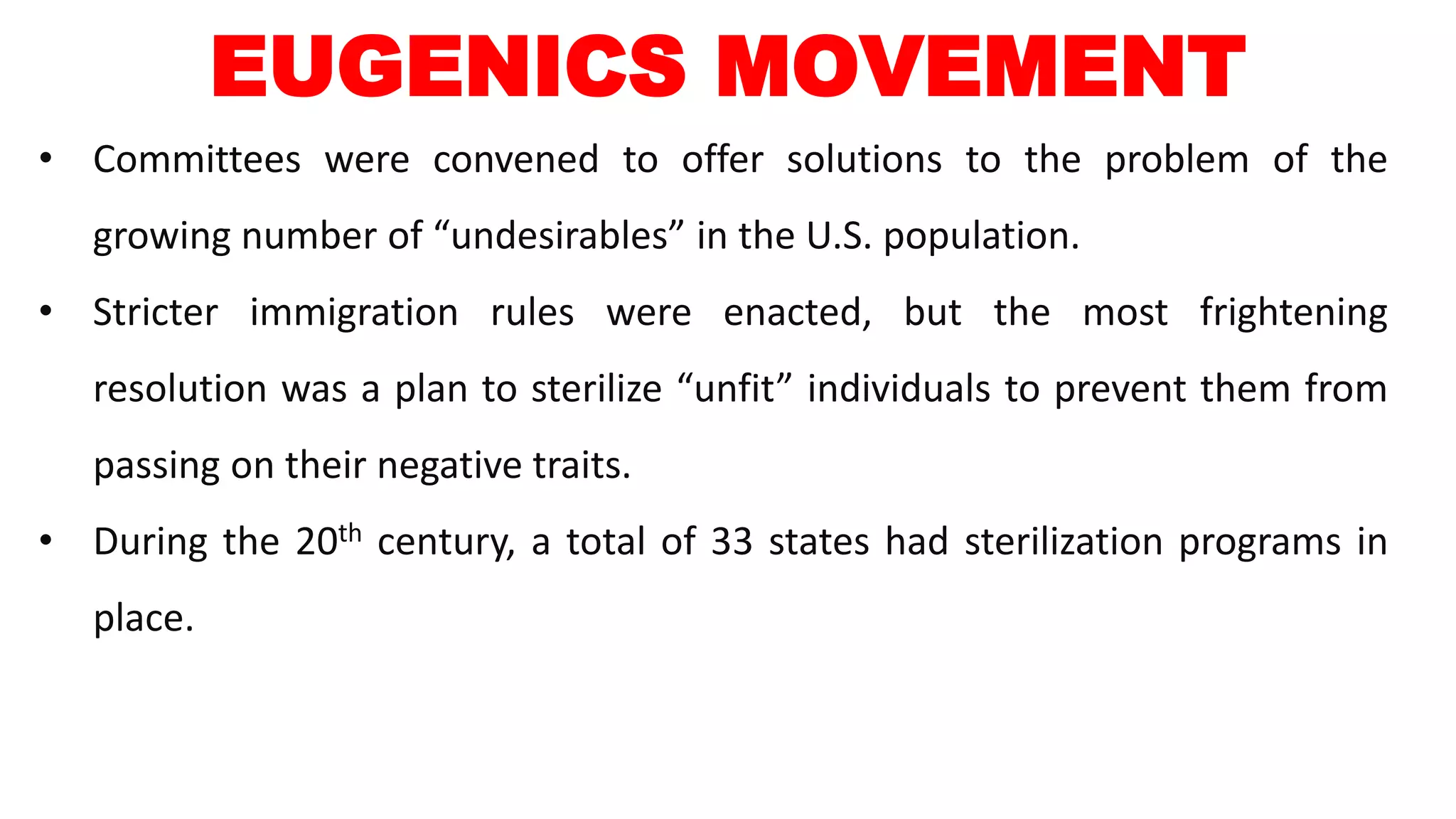 Eugenics | PPTX