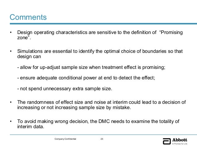 Eugm 2012 pritchett - application of adaptive sample size Eugm 2012 pritchett - application of adaptive sample size