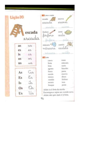 Eu gosto de ler (português)