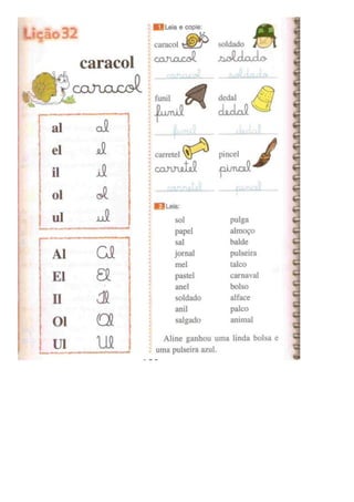 Eu gosto de ler (português)