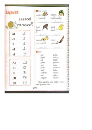 Eu gosto de ler (português)