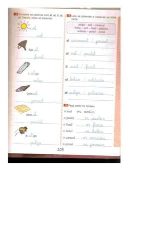 Eu gosto de ler (português)