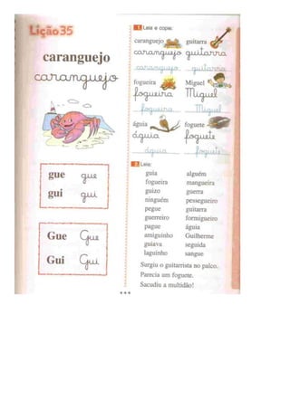 Eu gosto de ler (português)