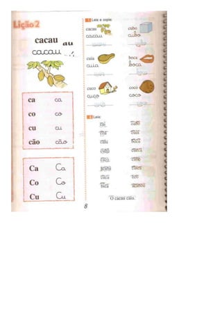 Eu gosto de ler (português)