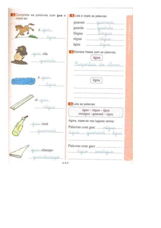 Eu gosto de ler (português)