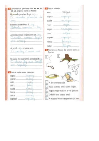 Eu gosto de ler (português)