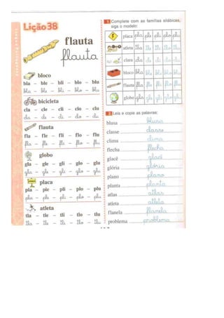 Eu gosto de ler (português)