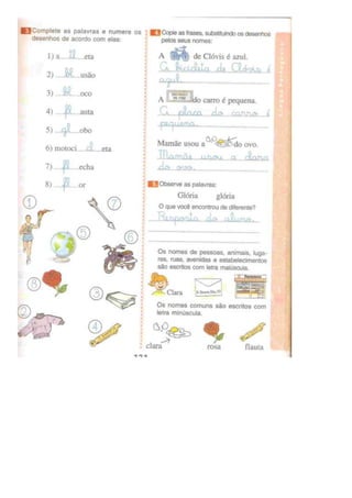 Eu gosto de ler (português)