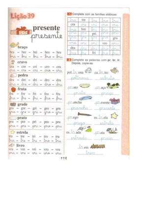 Eu gosto de ler (português)