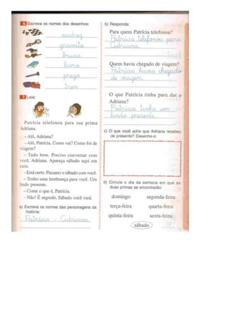 Eu gosto de ler (português)