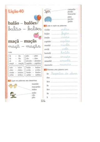 Eu gosto de ler (português)