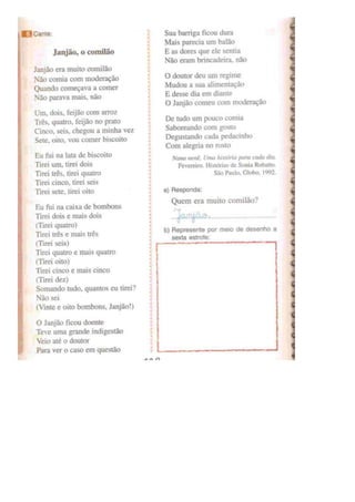 Eu gosto de ler (português)