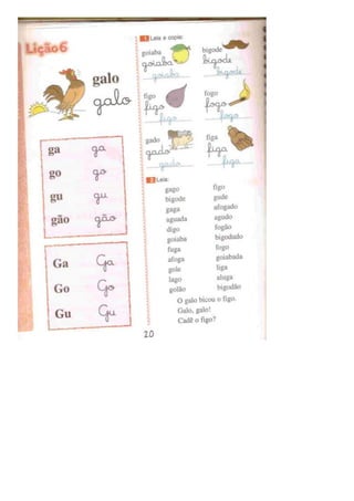 Eu gosto de ler (português)