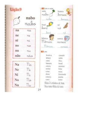 Eu gosto de ler (português)