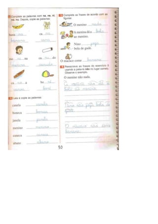 Eu gosto de ler (português)