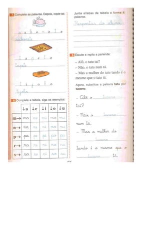 Eu gosto de ler (português)