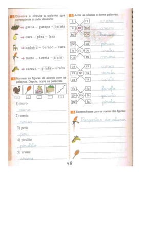 Eu gosto de ler (português)