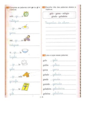 Eu gosto de ler (português)