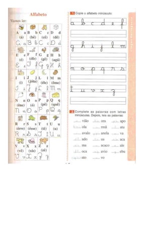 Eu gosto de ler (português)