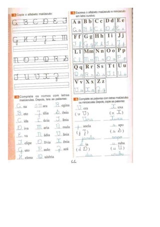 Eu gosto de ler (português)