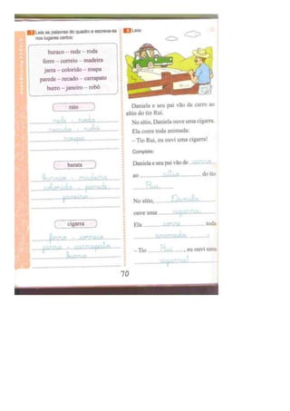 Eu gosto de ler (português)