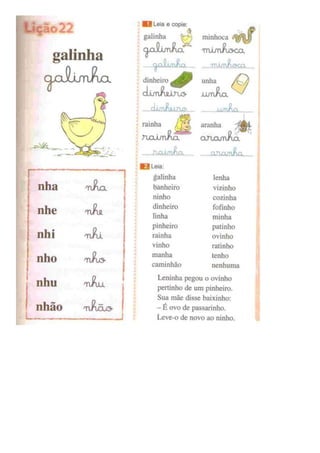 Eu gosto de ler (português)