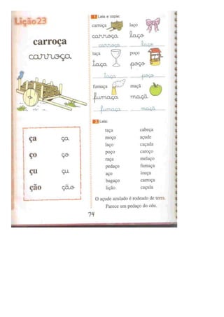 Eu gosto de ler (português)