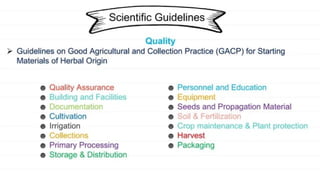 EU Guidelines for quality control of Herbal drugs.pptx