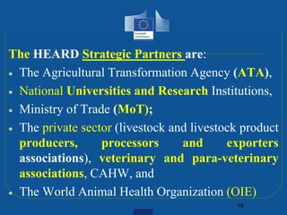EU support to the livestock sector in Ethiopia