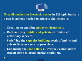 EU support to the livestock sector in Ethiopia
