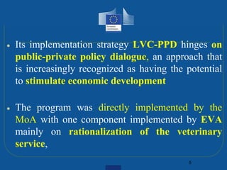 EU support to the livestock sector in Ethiopia