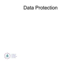 Data Protection
 