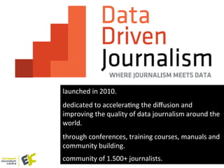 Journalism in an Age of Big Data: What It Is, Why It Matters and Where to Start