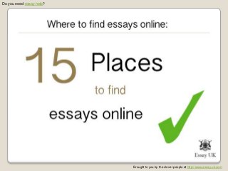 Do you need essay help?
Brought to you by the clever people at http://www.essay.uk.com
 