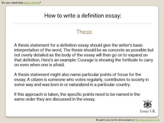 conclusion definition essay