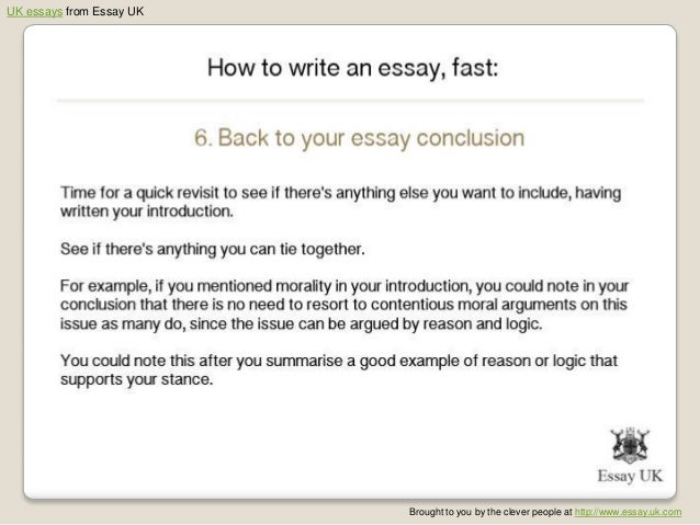 how to write a good essay fast delivery