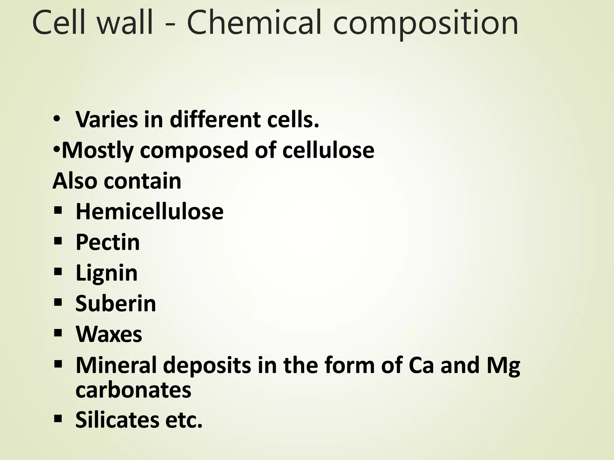 Eukaryotic cell wall | PPTX