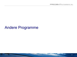 Andere Programme 21.07.10 