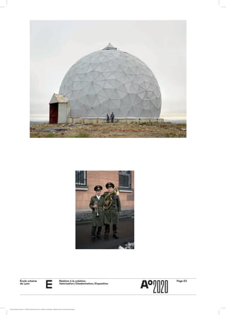 Page E3École urbaine 	
de Lyon
Relation à la création :
Valorisation / Dissémination / Exposition
e
École urbaine de Lyon + Éditions deux-cent-cinq / Version numérique : diffusion libre, ne peut être vendue
 