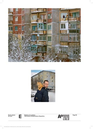 Page E5École urbaine 	
de Lyon
Relation à la création :
Valorisation / Dissémination / Exposition
e
École urbaine de Lyon + Éditions deux-cent-cinq / Version numérique : diffusion libre, ne peut être vendue
 