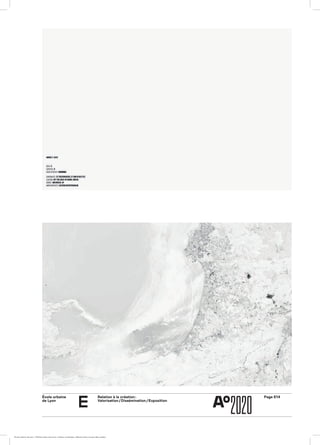 École urbaine 	
de Lyon
Page E14Relation à la création :
Valorisation / Dissémination / Exposition
e
ÉcoleÉcole urbaine de Lyon + Éditions deux-cent-cinq / Version numérique : diffusion libre, ne peut être vendue
 