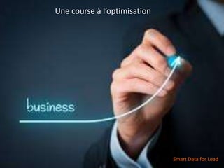 Une course à l’optimisation
Smart Data for Lead
 
