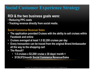 Copyright © 2012 @DrNatalie Petouhoff The Social Business Course™ ® © All Rights Reserved
Social Customer Experience Strat...