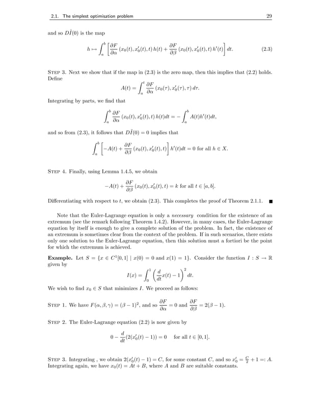 Euler Lagrange Equation Pdf