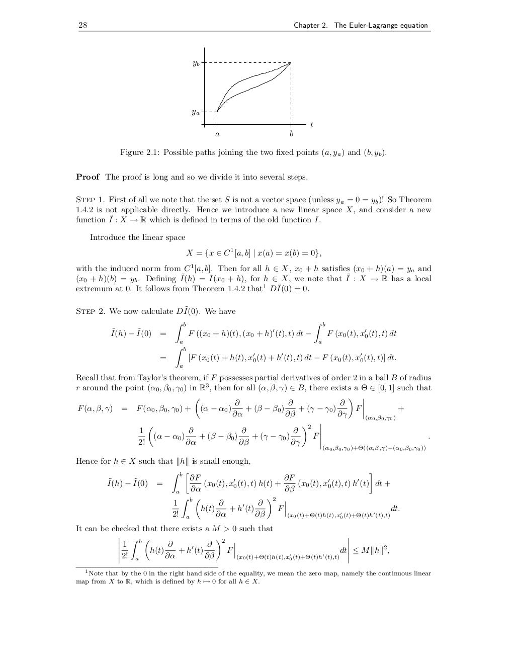 Euler lagrange equation