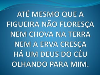 Eu louvarei ao Senhor